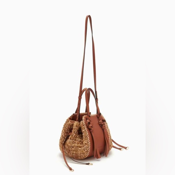 Ulla Johnson Gio Crossbody Raffia Bag - Picture 5 of 6